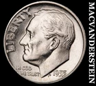 1955 Roosevelt Dime- Silver- Choice Gem Brilliant Uncirculated Luster #J3339