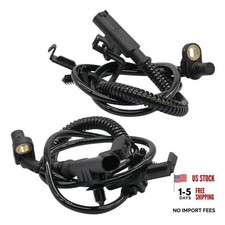 2Pcs Front Left and Right Abs Wheel Speed Sensor Compatible with Dodge Dakota