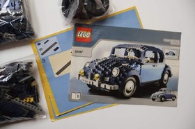 LEGO&reg; Creator Expert Sculptors 10187 Volkswagen Beetle 🟨100% Complete W/Book #1