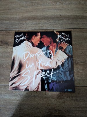 David Bowie Mick Jagger Dancing In The Street Vinyl Maxi 12'' 1985 Germany