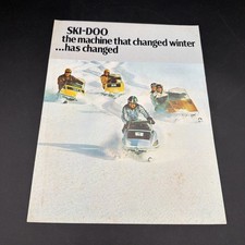 1973 Ski Doo Snowmobile Sales Brochure  s Vintage Snowmobiling