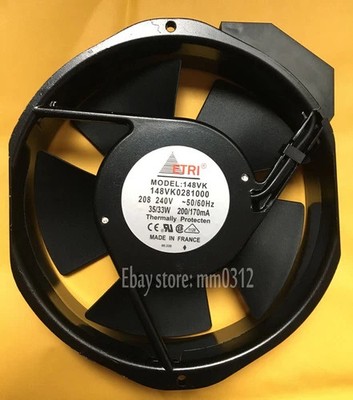1PC ETRI 148VK 148VK0281000 fan 208-240V 35/33W 172*150*38MM