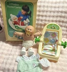 Vintage Cabbage Patch Kids Preemie and 3-Position Rocker/Carrier, Box