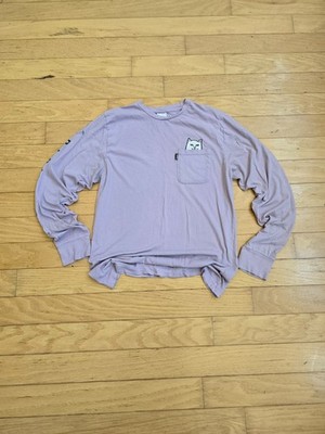 RIPNDIP | Lord Nermal lavender skater long sleeve t-shirt | MENS S