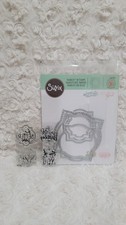 Sizzix Framelits With Stamp Sentiments