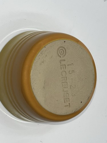 3er Set Le Creuset Gelb Ombré Auflaufförmchen Steingut Pudding 15-23 - Bild 8 von 8