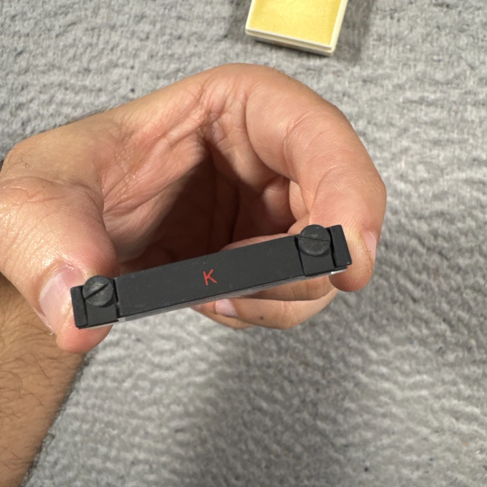 Tela de foco Nikon tipo K para F F2 em perfeito estado - Imagem 2 de 4