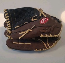 Rawlings RBG36BC 12.5" Leather Zero Shock Baseball Glove LHT GREAT COND B1-D9