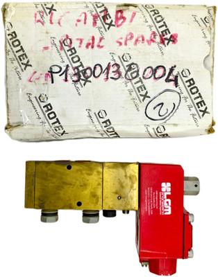 Rotex 51440A-6-2R-B2-M6 5/2 Way Pneumatic Solenoid Valve Inline Pilot