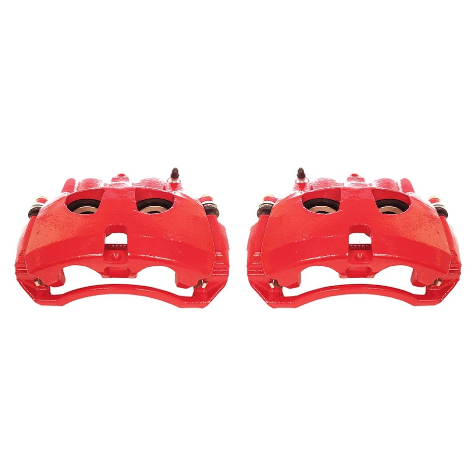 Juego de pinzas de freno delanteras S5172 Powerstop 2 ruedas para camioneta Ram 2500 3500 1500 12 Foto 2 de 2