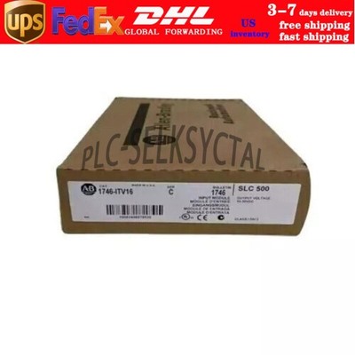 1 PCS Sealed AB 1746-ITV16 SER C SLC 16 POINT DIGITAL INPUT MODULE  US Free Tax