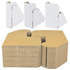 100 Pack Adjustable Cardboard Corner Protectors, Picture Frame Corner Protect...