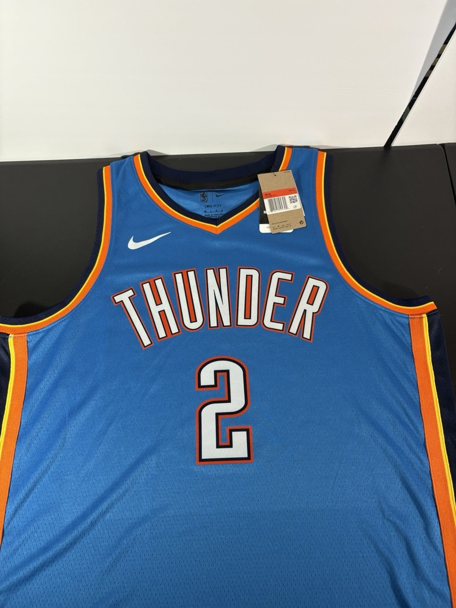 Shai Gilgeous-Alexander Autographed OKC Thunder Signed Jersey NBA