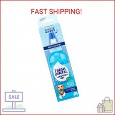 Fresh Dental Dog Toothpaste for Teeth Cleaning, Dog Breath Freshener, Easy Plaqu