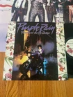 PRINCE AND THE REVOLUTION PURPLE RAIN EX LP ORIG. 1984 W/ MINT POSTER FREE SHIP