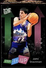 1996-97 Ultra #P-286 John Stockton Platinum Medallion