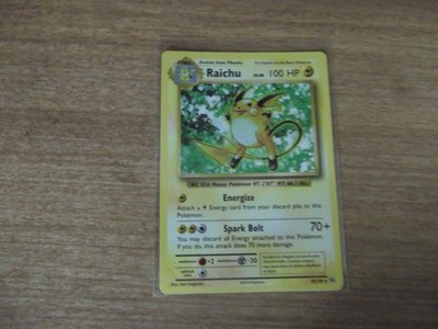 Raichu 36/108 Non Holo Evolutions Pokemon Card NM/LP 2016