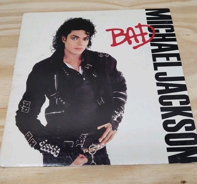 Michael Jackson Bad Vinyl 1987 Original LP