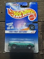 HOT WHEELS Jaguar XK8 VINTAGE 1998 1st First Edition Case Set CARD VHTF Lot D