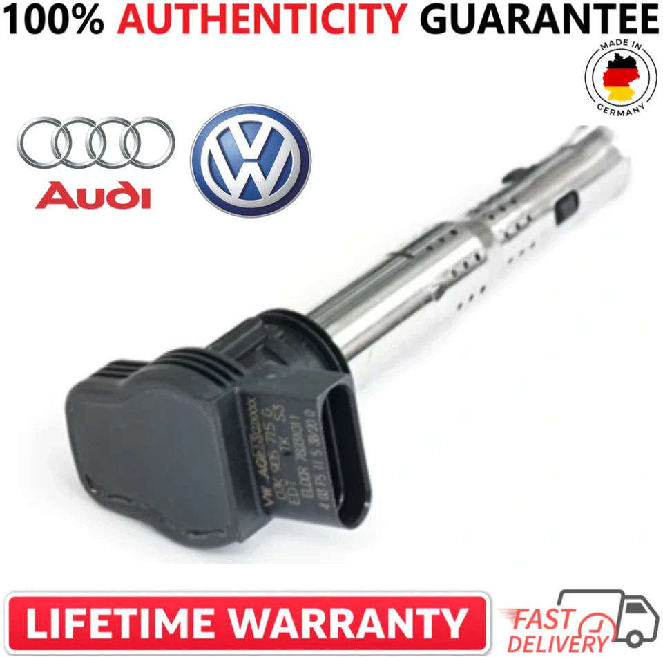 Bobinas de encendido originales x4 OEM VW 07K905715G para Volkswagen y Audi 2005-2015 Foto 2 de 4