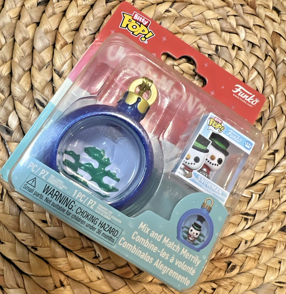Funko Bitty POP! Ornaments &ndash; Snowman Holiday Christmas &ndash; New / Factory Sealed