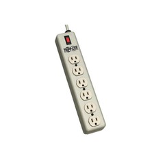 Tripp Lite 6 Outlet Waber Industrial Power Strip, 15ft Cord with 5-15P Plug S6