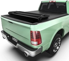 Soft Quad Fold Truck Bed Tonneau Cover Fits For Dodge Ram 1500 2002-2025 Classi