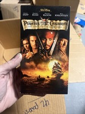 Pirates of the Caribbean: The Curse of the Black Pearl VHS, 2003 