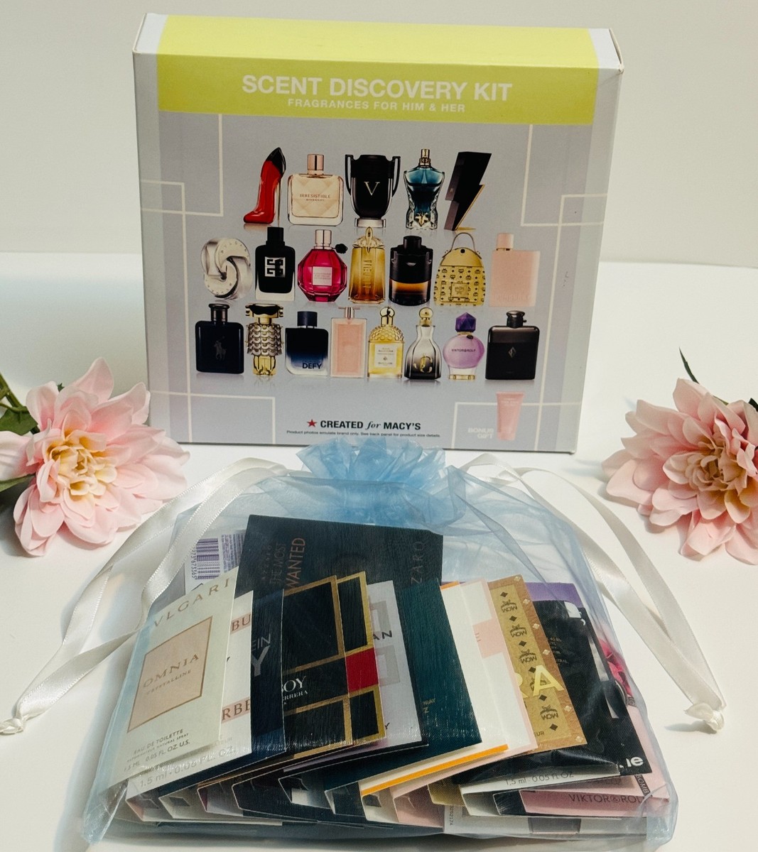 Holiday Macys Limited - 21pc Women & Men Fragrance Sampler
