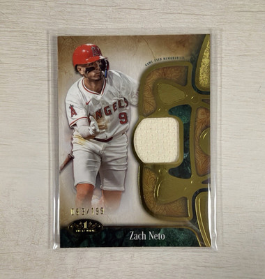 Topps 2026 Tier One Zach Neto Angels Tier One Relic T1R-ZN /199