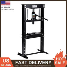 12 Ton Hydraulic Press Benchtop Hydraulic Shop Press H-frame Garage Floor Press