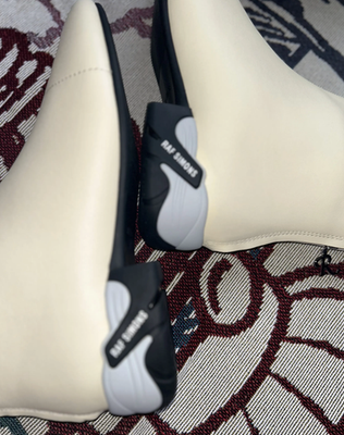 Raf simons solaris white zip boots Chelsea 2001 size EU 41 / US 8