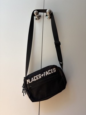 Places + Faces (P+F) Side Waist Bag  Black   New Condition   Unisex
