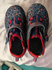 Stride Rite M2P Phibian Navy Red Star Sneaker Sandal Size 8 Little Boys Summer