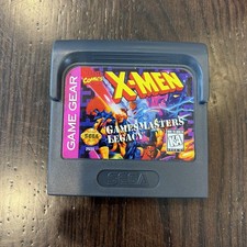 X-Men: GamesMaster's Legacy (Sega Game Gear, 1995) with Case
