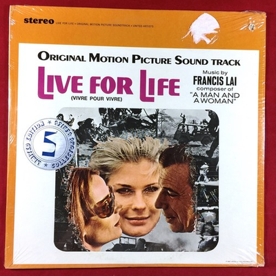 #ad FRANCIS LAI : Live For Life LP MINT SEALED MOVIE SOUNDTRACK 1967 UA OST $12.99