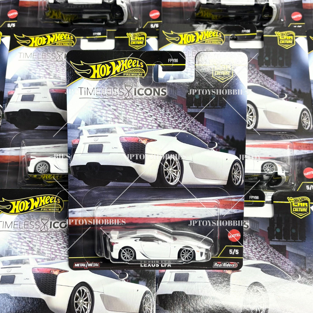 Hot Wheels Premium Car Culture Timeless Icons Lexus LFA set 1 10