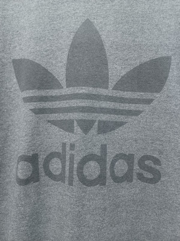 Vintage Classic Two Sided ADIDAS LEAF Large Shirt - HAS A HOLE!!! SEE PHOTOS!!!