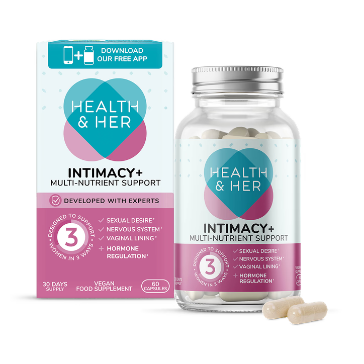 Health and Her Intimacy+ Multi Nutrient Support 60 Capsules