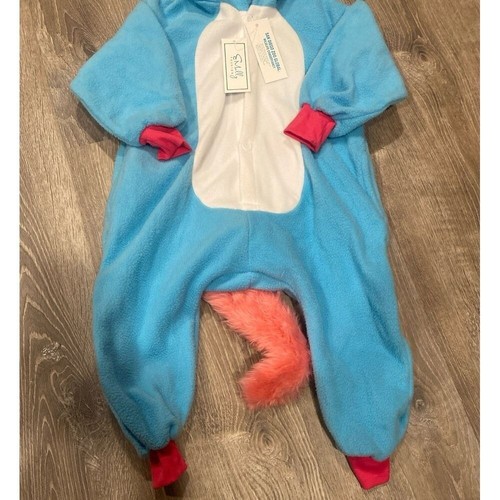 Little Girls Unicorn one piece Size 4 - Picture 3 of 8
