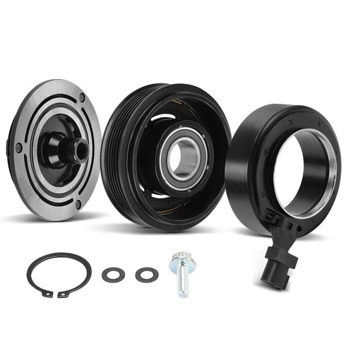 A/C AC Compressor Clutch Kit for Ford Fiesta 2011 2012 2013 L4 1.6L 6 Grooves - Picture 8 of 9