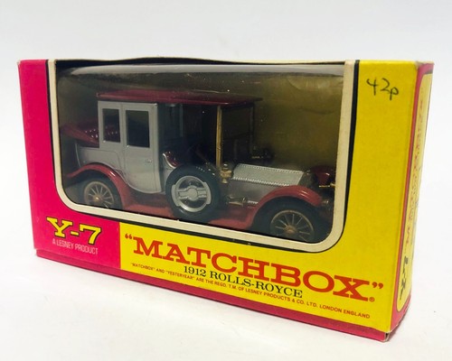 Vintage 1960s/1970s Matchbox Yesteryear Y07-3 1912 Rolls Royce 40/50 Landaulette - Picture 2 of 11