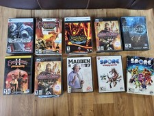 Lot Of 10 Vintage Computer PC CD-Rom Games