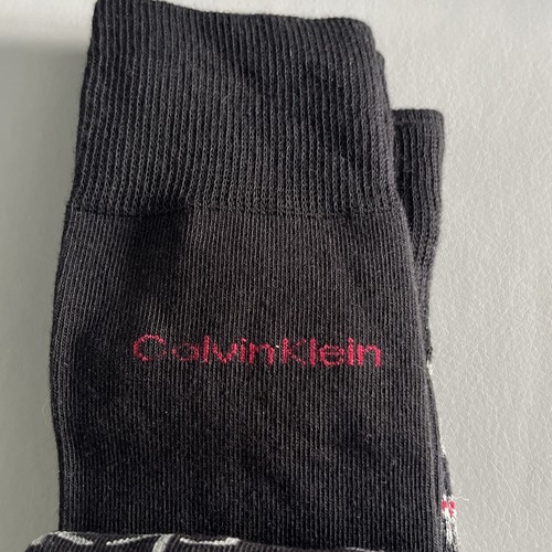 Calvin Klein 3 Pair combed cotton Socks. UK 8.5-11. Original rrp £25 - Picture 3 of 5