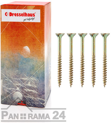 Spanplattenschrauben Dresselhaus JD-79 Torx Teilgewinde Vollgewinde Holzschraube