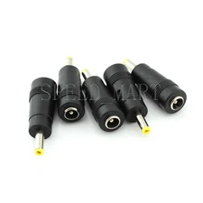 5 X DC Power 5.5x2.1mm Female Jack To 4.0mm x1.7mm Male Plug Adapter Connector