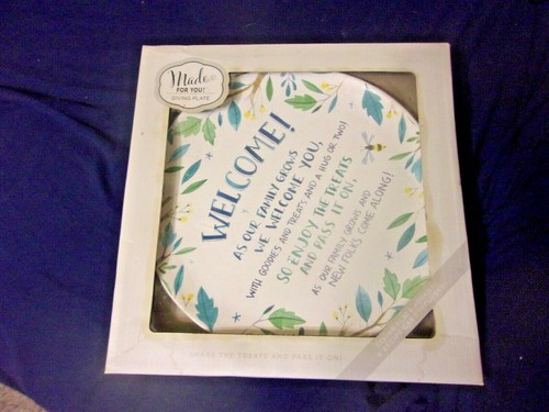 Made For You Giving Plates Thank You