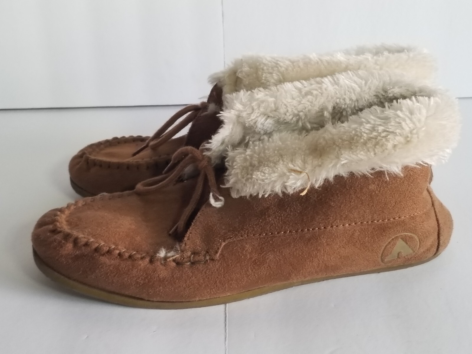 SAOLA Pantofole mocassino Airwalk da uomo taglia 6 5 suola rigida marrone chiaro
