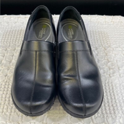 Work Wonders By Dansko Women's Black Shoes/Clogs Sz 37 SKU 5097