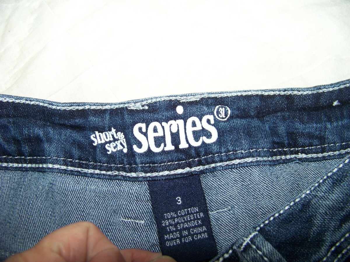 Series 31 Short & Sexy Embellished Jean Shorts - Lizzy - Jrs. 3 View 4
